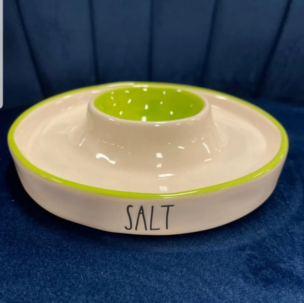 Rae Dunn Margarita Rim Salt with Lime holder